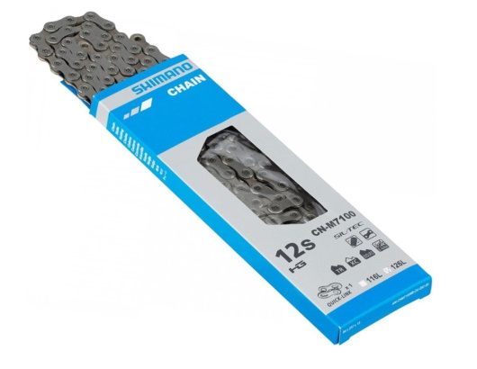 photo de Shimano Chaine 12 vitesses CN M7100 126 maillons E-bike