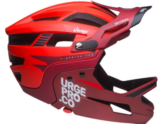 photo de Urge casque modulable Gringo de la Pampa Rouge VTT